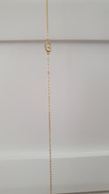 Load image into Gallery viewer, One Letter Mini Gold Initial Necklace