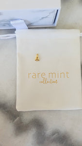 One Letter Mini Gold Initial Necklace