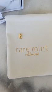 One Letter Mini Gold Initial Necklace