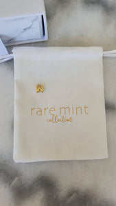 One Letter Mini Gold Initial Necklace