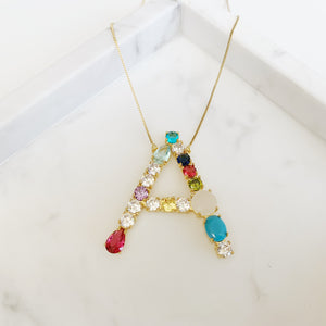 Statement Initial Necklace