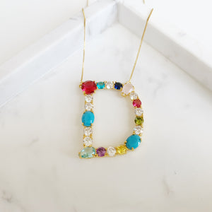 Statement Initial Necklace