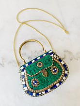 Load image into Gallery viewer, Santorini Bag In Emerald Green